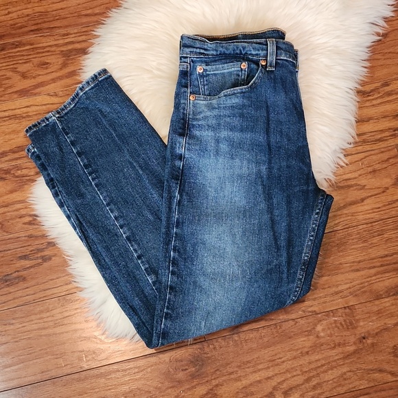 Levi's Other - Levi's 505 Straightleg Dark Wash Mens Jeans